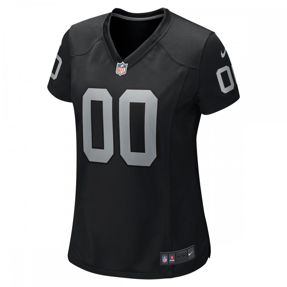 Las Vegas Raiders Nike Women's Custom Game Jersey - Black-Profan Arena